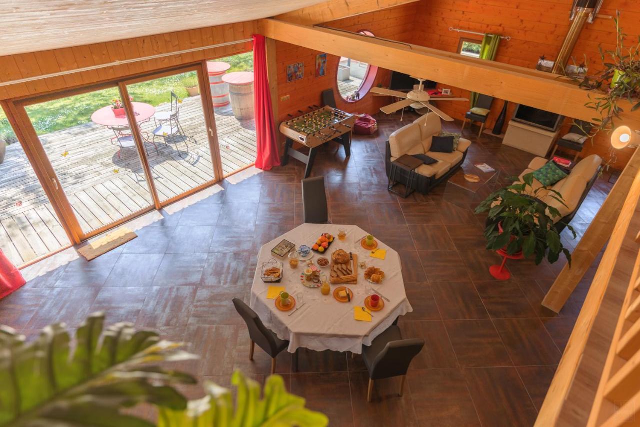 Chambre d’Hôtes Neptune Wood Arzens Extérieur photo
